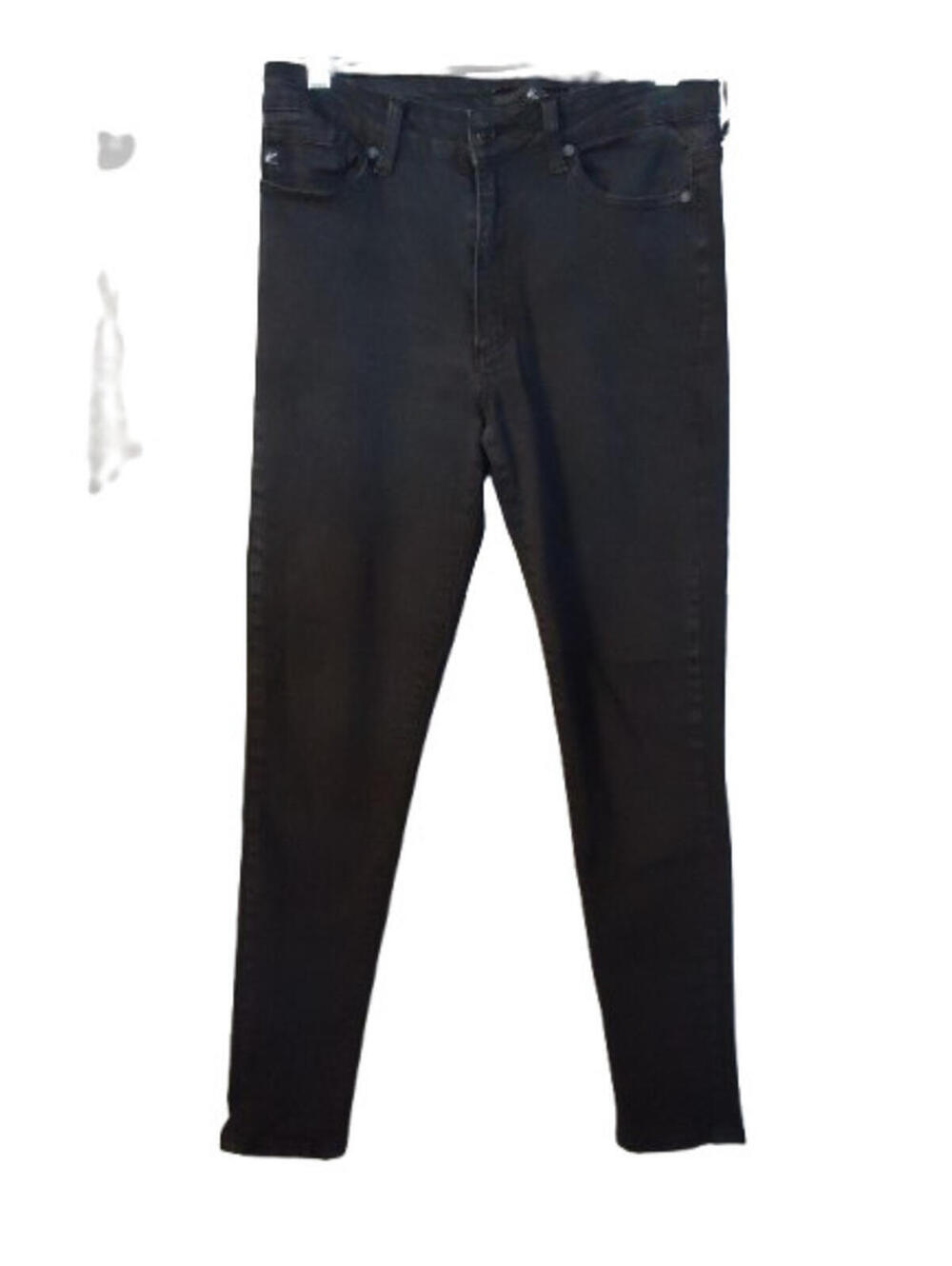 KanCan High Rise Super Skinny Jeans Women's Size 9 / 28 Washed Black Denim
